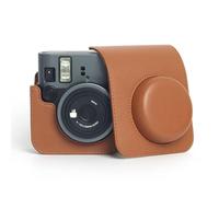 Leather Case for instax Mini 41 Instant Camera Retro Leather Camera Case for Fuji 41 Adjustable with Mini Shoulder Strap