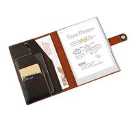 Leather Case for Remarkable Paper Pro, Leather Folio with Pen Holder for Remarkable Paper Pro 11.8" (2024) - Dark Brown