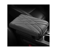 Leather Center Console Armrest Box Mat Pad Cover For Jeep For Grand Cherokee For Compass For Commander For Wrangler(Gray)