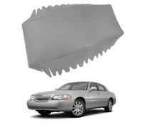 Leather Center Console Armrest Cover Replacement for Lincoln City 2006-2011 - Car Interior Lid Pad Cushion for Armrest Box Protector,Grey