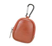 Leather Change Purse, Zippered Change Wallet, Leather Coin Purse, Lightweight Small Wallet for Change, Coin Purse Pouch for Men Women, Waterproof Coin Holder Purse, Small Card Key Bag