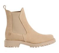 Leather Chelsea Boots beige