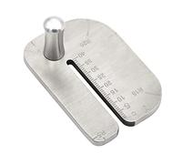 Leather Chisels Pulling Board Multifunctional Stainless Steel Punch Template