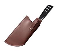 Leather Chopper Sheath | Meat Cleaver Covers Cutter Edge Guards,Reusable Waterproof Protective Sleeve for Chopping , Outdoor Camping Cleavers