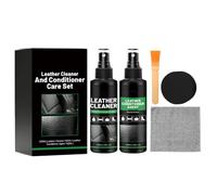 Leather Cleaner and Conditioner - Upholstery Care Kit - Leather Cleaning Kit,for Furniture Car Seat Couch Home Shoe Boot Purse