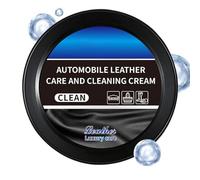 Leather Cleaner for Car Interior - Conditioning Balm Unit, Grime Removing Solution, Material Softener | Upholstery Accessory, Sturdy Synthetic Item For Improving Texture Inside Home Room Space