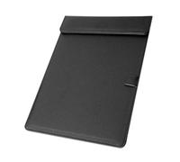 Leather Clipboard A4 with Pen Holder Conference Pad Folder Writing Board Signature Pad with Pen Insert Magnetic Clip Portable Paperwork Organiser Presentation Folder for Office Business School