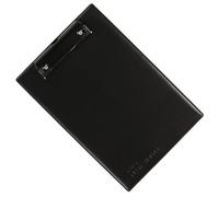 Leather Clipboard Standar Size Clip Board Writing with Hanging Hook Leather Writing for Office School File Folder