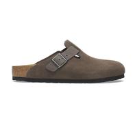 Leather clogs Birkenstock Boston Gris 44 Étroit