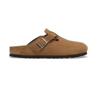 Leather clogs Birkenstock Boston Suede Marron 37 Étroit