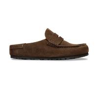 Birkenstock Naples Wrapped Suede Leather Slip On Loafer, Brown, Size 7.5, Men Brown