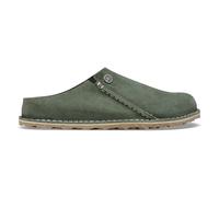 Leather clogs Birkenstock Zermatt Suede Green 40 Narrow