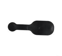 Leather Coin Purse, Outdoor Self-Defence Boston Leather Paddle Retro Waist-Hanging Storage Bag(Black)