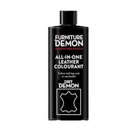 Leather Colourant, All-in-One Paint and Restorer, Non Toxic Formula Suitable for a Variety of Leather Products from Furniture, car interiors, Clothing, Handbags and Shoes. (Dark Grey, 250ML)