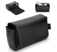 Leather Compact Durable Camera Case Pouch with Magnetic Closure for Canon PowerShot G7 X G7X Mark III II G7XM3 SX740 HS Lumix ZS99 RX100 VII VA VI V IV III II for Ricoh GR IV GR4 GR III X GR3X GR IIIX