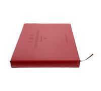 Leather Concise Fake Book Account Form Handbook for Planning