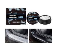 Leather Conditioner Cream, Interior Trim, Leather Restoration Paste, Scratch Repair, Nourishing Shine Formula, for Sedans SUVs Pickups RVs Trucks Vehicles Seats Dash Panels