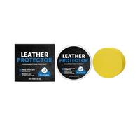 Leather Conditioner - Restorer Cleaner Sponge, Footwear and Furniture Care Feature, Soft Nourishing Design Detail, Boot Shoe Jacket Purse Seat Belt Accessory, Couch Car Leather Maintenance Use 100g