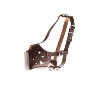 Leather cord dog muzzle Martin Sellier Amstaff