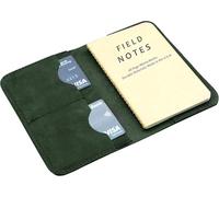 Leather Cover for Field Notes Moleskine Cahier Pocket Journal Handmade Vintage Leather Cover diary 3.5" x 5.5" Notebooks (Green)