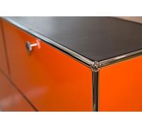 Leather cover for USM sideboard 75x35 cm Leather on Top - LEATHERONTOP 75 35 1 1