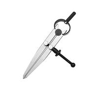 Leather Craft Compass Tool with Adjustable Pitch Gauge for Scribing
