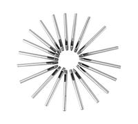 Leather Craft Hole Punches Tools, 20 Pcs Carbon Steel Flower Shape Leather Punch Hole Tool 5mm DIY Crafting Kit