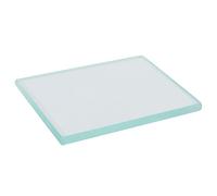 Leather Craft Polishing, Tempered Glass Burnisher Slicker Arts, Crafts Sewing Tools 130 X 100 8mm Glass Slicker for Plate Board Burnishing DIY Tool 5x4x0.3inch