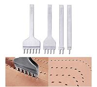 Leather Craft Tool 1/2/4/6 Prong Lacing Stitching Punch Hole (6mm)