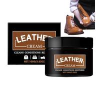 Leather Cream - 100g Leathers Cleaner, Repair Cleaning Polish Wax | Shine Cleaners Protector Creams, For Boots Bags Furniture Car Seats Jackets Auto Interior Handbags Tack Saddles