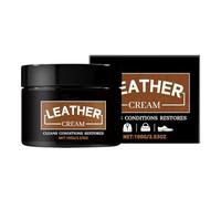 Leather Cream - 2-in-1 Natural Conditioner Refresher, Fabric Sofaser for Furniture, Sofas, Care Ointment for Shoes, Boots, Premium Handbag , Rejuvenating Agent for Car Seats, Saddle Balm | For