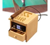 Leather Creasing Machine for Edge Scoring, Grooving, Pressing and Sealing in Hot Processing