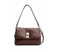 Tommy Hilfiger Soft Leather Shoulder Bag Leather 27 cm brown