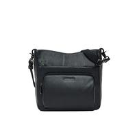 Leather Crossbody Bag Mandarina Duck Mellow Noir 25x30x8 cm