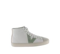 Leather crusted women's trainers Victoria Berlin Green 41