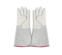 Leather Cryogenic Gloves With Not Slip Grip Liquid Resistant Glove For Extreme Cold Defense Up To 260°C Insulated Leather Gloves
