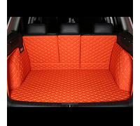 Leather Custom Car Trunk Mats For Fiat 500l 500x 124 For Spider For Barchetta 500c For Freemont For Tipo 126p For Strada For Ducato Rear Cargo Liner(Orange)