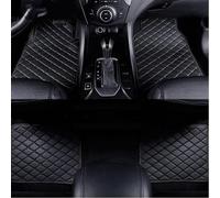 Leather Customized Car Floor Mats for Honda Civic (4door) 2012-2017, All Weather Waterproof Non-Slip Carpet Mat Protection Car Floor Liners Carpet,A/Black