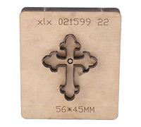 Leather Cutting Die Cross Metal Scrapbooking Dies Cuts Handmade Stencils Template Embossing for DIY Handcrafts