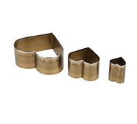 Leather Cutting Die Tool Steel Craft Dies, Leather Punching Mold for DIY Leathercraft, Precision - Ground Edge Cutting Dies for Labels Cardboard Patterns (Heart Shape)