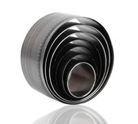 Leather Cutting Dies Set, 7Pcs Leather Punching Tool Die Cutting Set, Perforator Steel Punching Tool, DIY Round Shape Craft Puncher