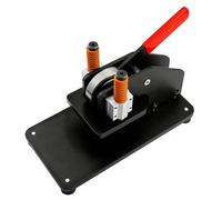 Leather Cutting Machine, 5.5in Die Cutter, 1 Ton Pressure for Die-Cutting and Punching Various Materials, Heavy-Duty Stamping Tool