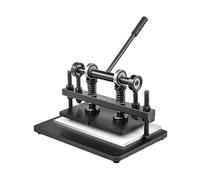 Leather Cutting Machine Manual Punching Press for DIY Fabric and Paper, 36 x 26cm, 1.5 Ton Indentation Embossing Die Cutter, Perfect for Craft Projects