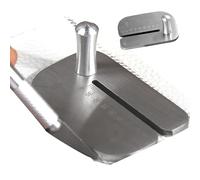 Leather Cutting Tool, Pulling Board Ruler, Stainless Steel Leather Cutter with Pricking Iron Accessories, Handwork Craft Supplies, Manual Punching Plate for Accurate Positioning