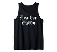 Leather Daddy Funny Kinky BDSM Gay Sexy Lover Gift Tank Top