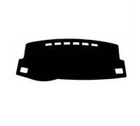 Leather Dash Mat Dashboard Cover Anti-dirty Sun Shade Pad For Toyota Corolla IM For Auris 2014 2015 2016-2018 Protect Interior(Black Black)