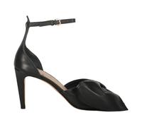 Leather Décolleté - female - RED Valentino - High Heel Sandals - Black - 3 UK - Shoes 3 UK
