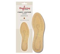 Leather Deo Size 8 Ladies, Insoles, Premium Leather Cushioned Shoe String Insoles for Work Shoes