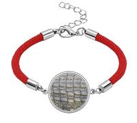 Leather Design Lucky Red String Bracelet Rope Bracelet Handmade