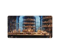 Leather Desk Pad Protector, Chemistry Laboratory Mouse Pad, Office Desk Mat XXL Extended Gaming Mousepad, Non-Slip Keyboard Pad Waterproof Writing Pad for Office Home 23.6" X 11.8"